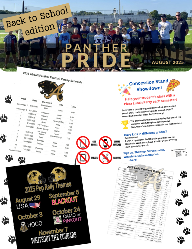 August Panther Pride Newsletter Featured Photo