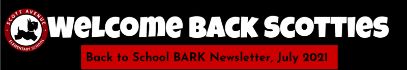Image of the 2021-2022 Welcome Back BARK Newsletter
