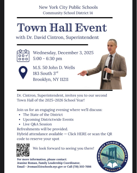 town hall flyer