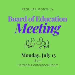 Boe meeting july 13 6pm