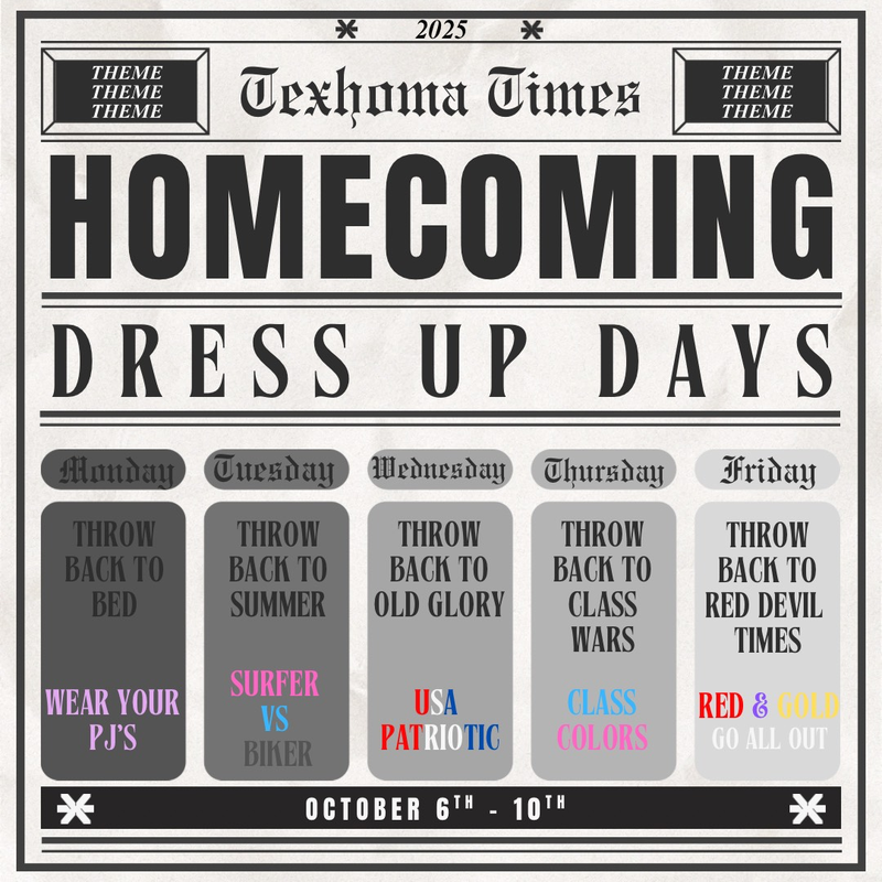 Homecoming Week Dress Up Days! Featured Photo