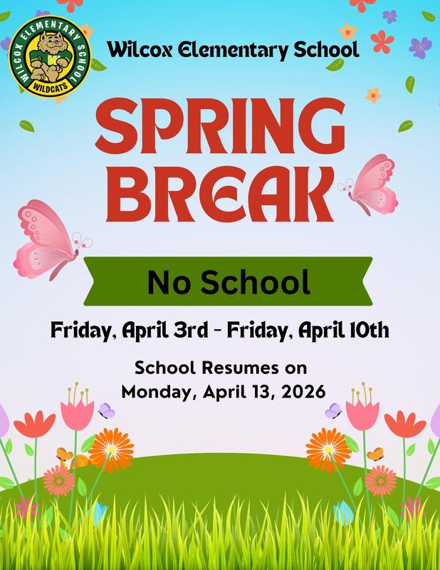 Spring Break Flyer English
