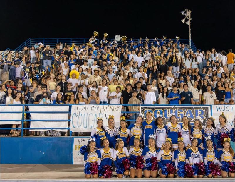 COUGAR CAGE - STATE CHAMPION STUDENT SECTION!