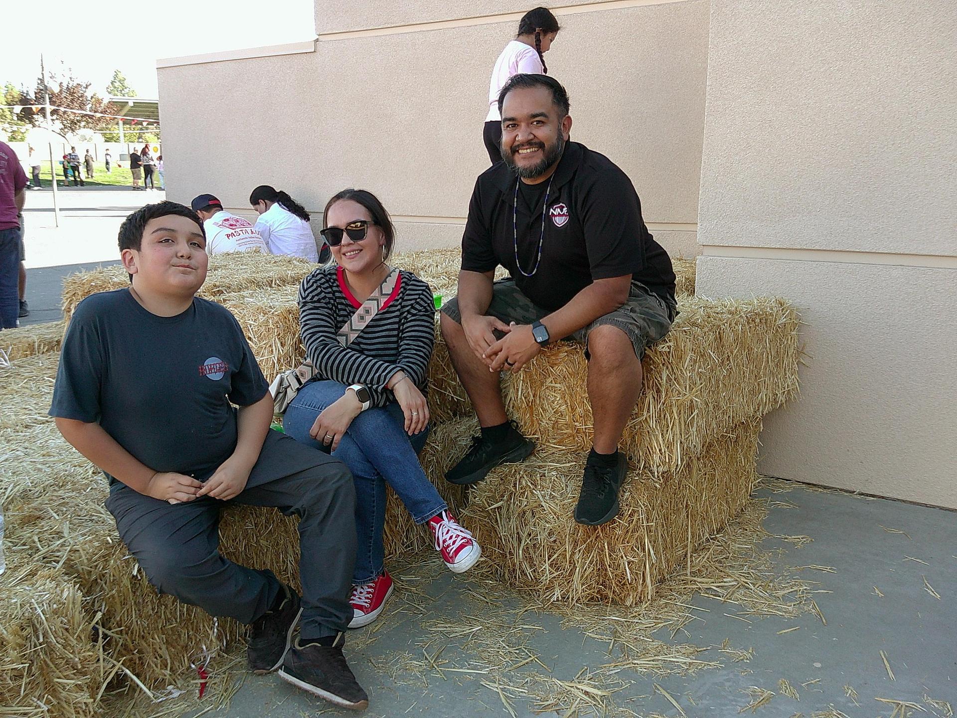 families at Harvest Festival