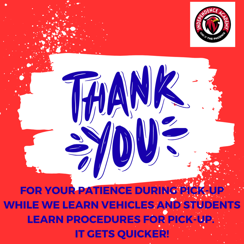 Hooray! We had a very successful first week of school. It was so great getting to see our IACS community back together and ready to learn.   Thank you parents for your patience during the pick-up line as we get to know vehicles and students learn the pick-up procedures.  6th graders: The deadline to sign up for the first OWL trip is August 20th. If you have questions, please contact Mrs. Brooks at minnie@d51schools.org.   The first Phoenix Family meeting is Tuesday, August 26th @ 4:30 in the library. Come join and support the school and connect with other IACS families. If you have questions, please reach out to Mrs. Brooks at minnie@d51schools.org or Ms. Traver at laura.traver@d51schools.org
