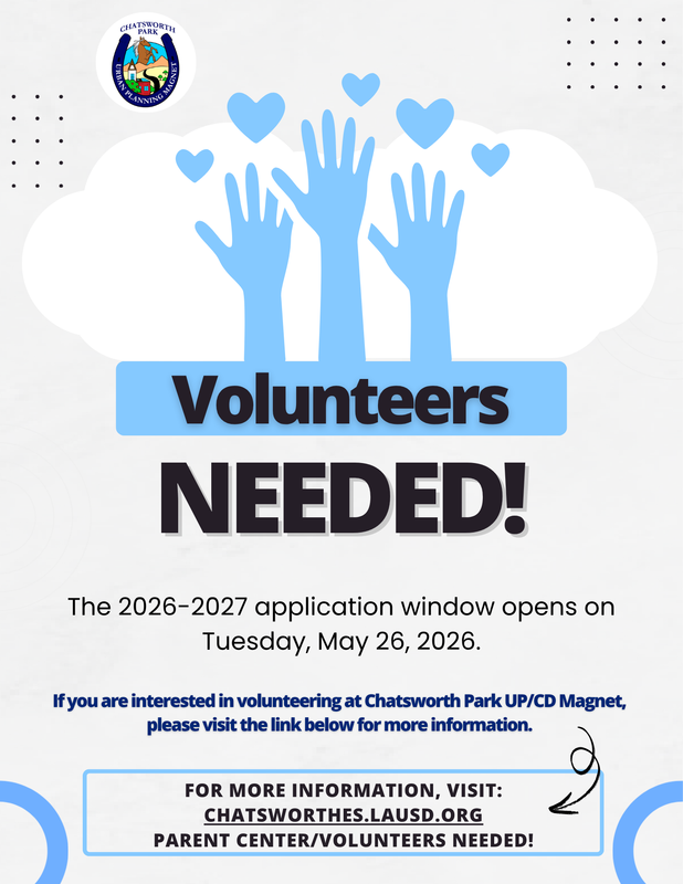 Volunteer Application 2026-2027 Flyer