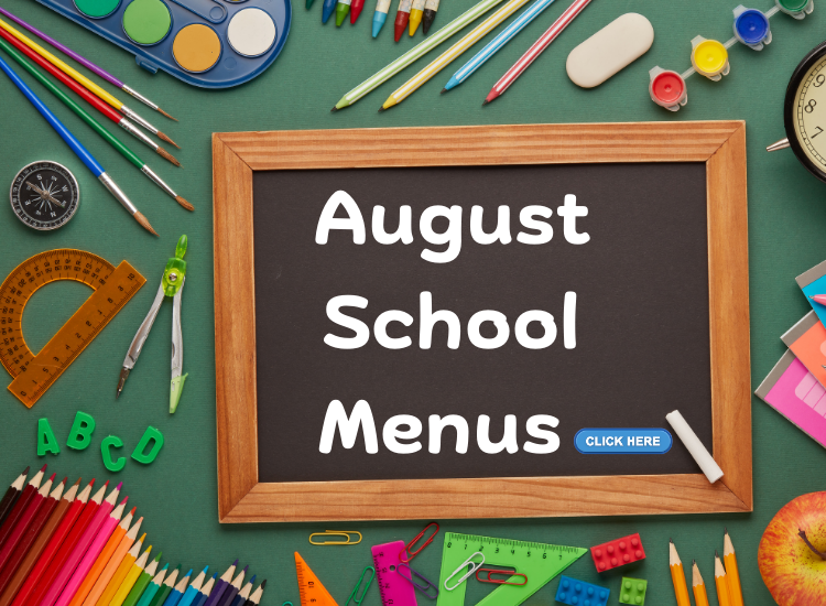 August Menus 2025