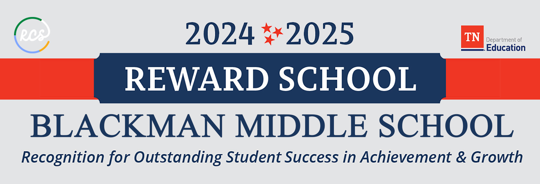 BMS is a reward school for 2024-2025