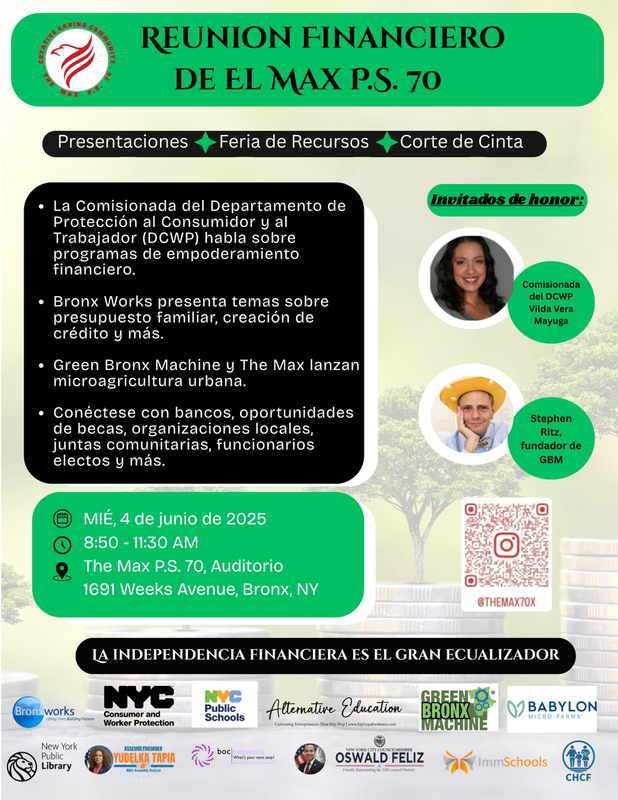 Finical Power event  Info Spanish