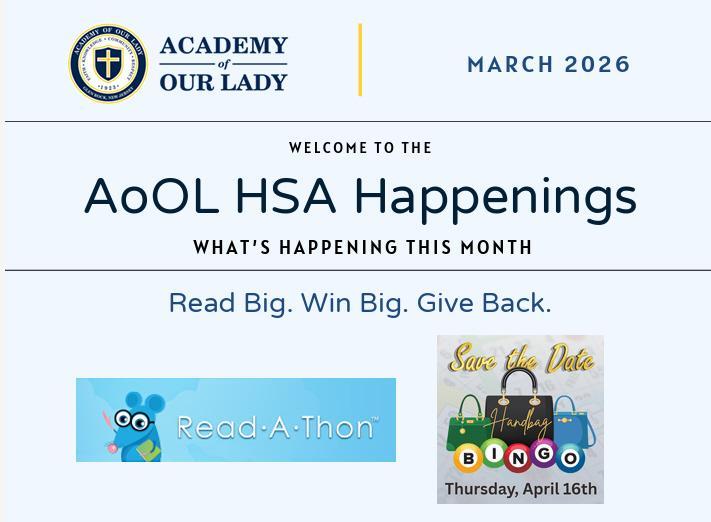 HSA March 2026 What's Happening Header