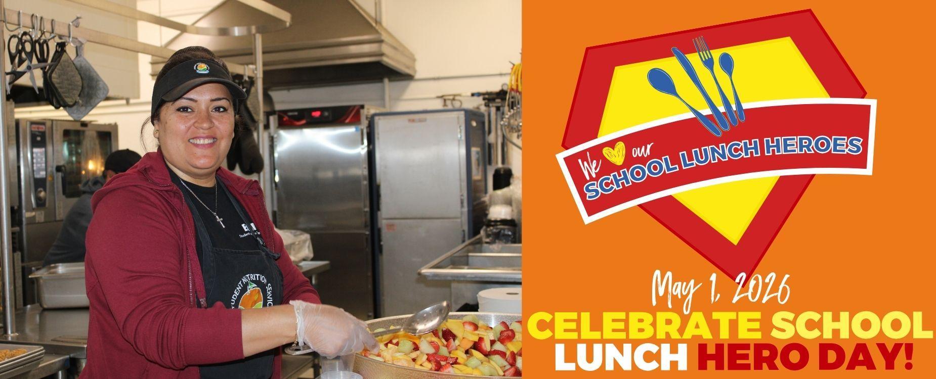 school lunch hero day