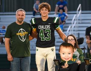 Coalers honor senior football player