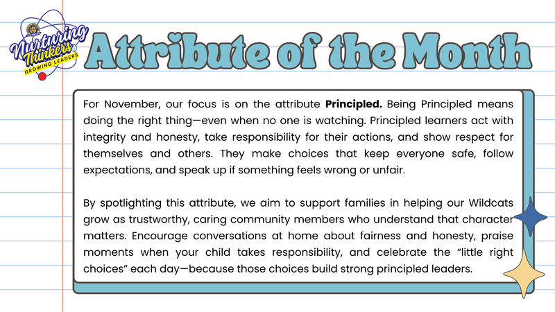 Attribute of the Month: Principled