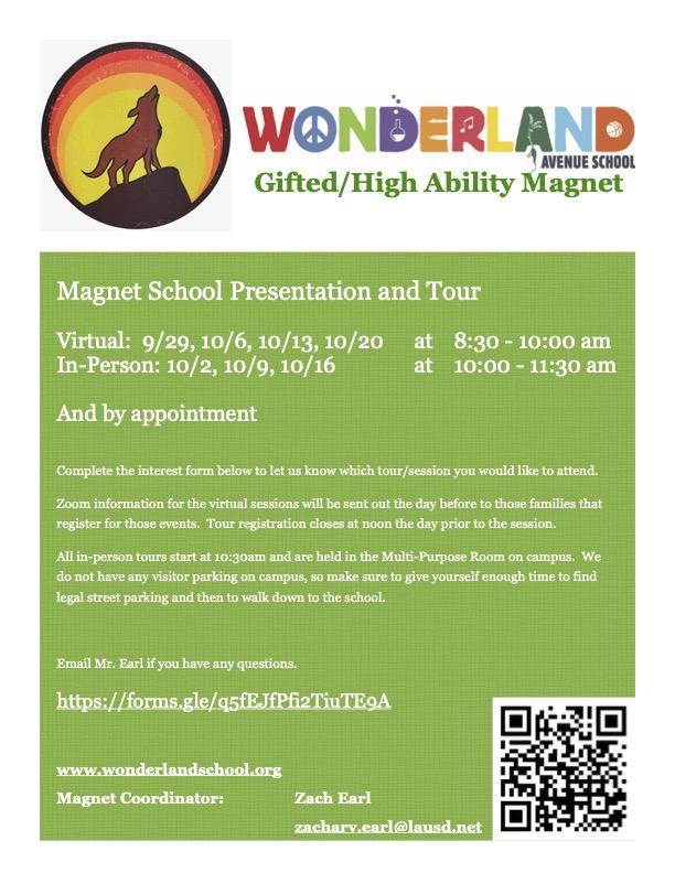 magnet tour flyer