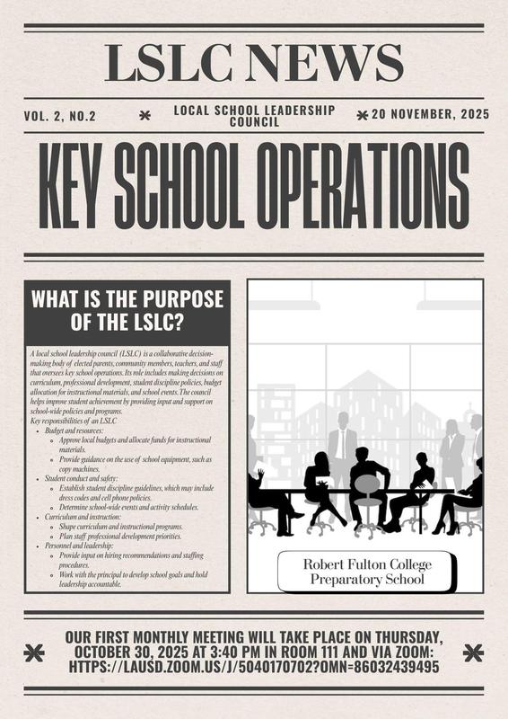 Local School Leadership Council