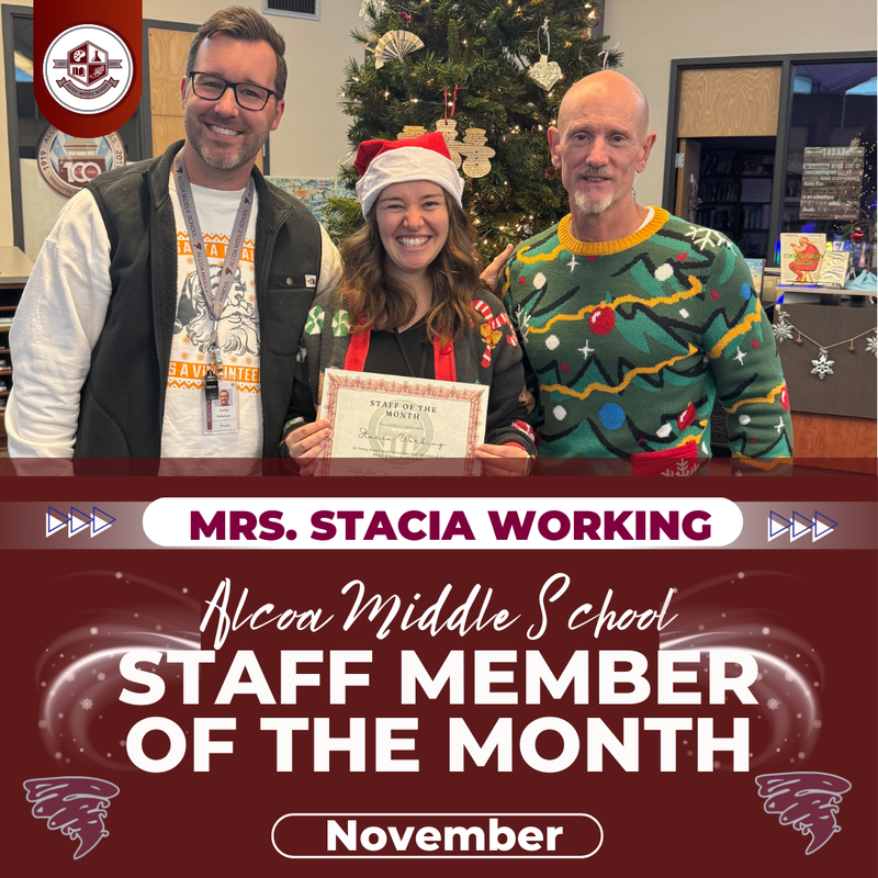 November Staff Member of the Month