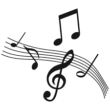 Black music notes
