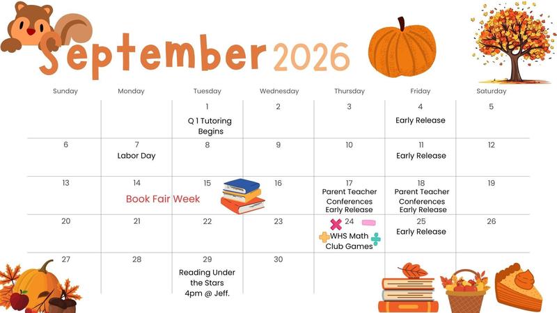 September Calendar Featured Photo