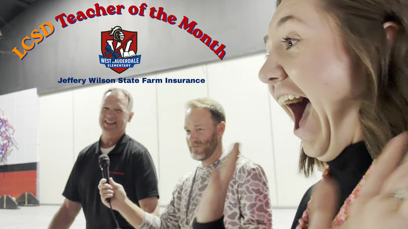 Jeffery Wilson Teacher of the Month Presentation