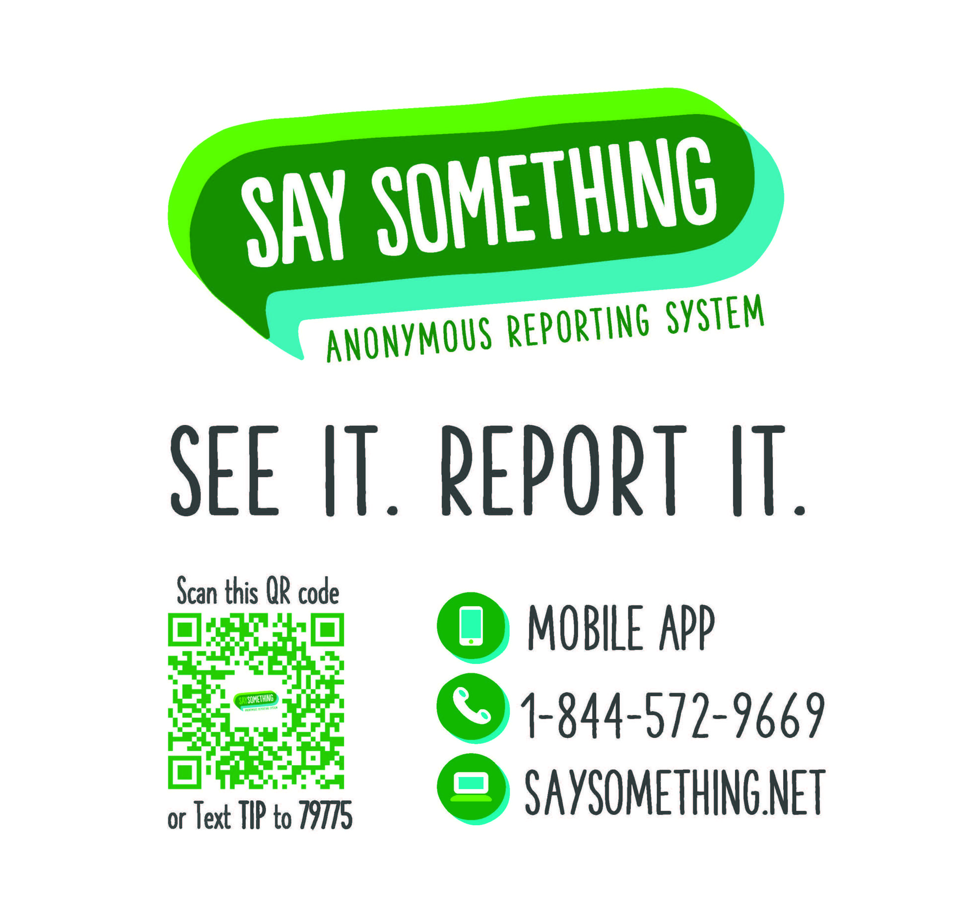 say something anonymous reporting system