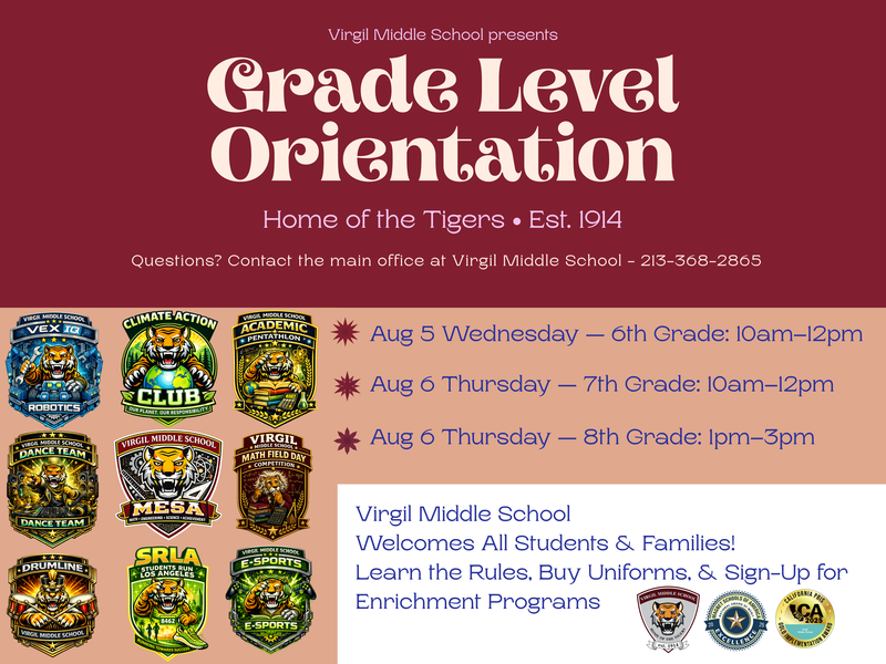 Virgil Orientation