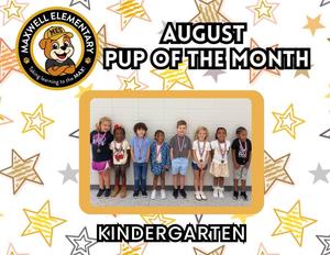 Kinder. Pups of the Month