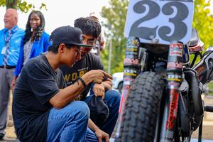 LaVergne High welding students chosen to convert Harley Davidson dirt track motorcycle