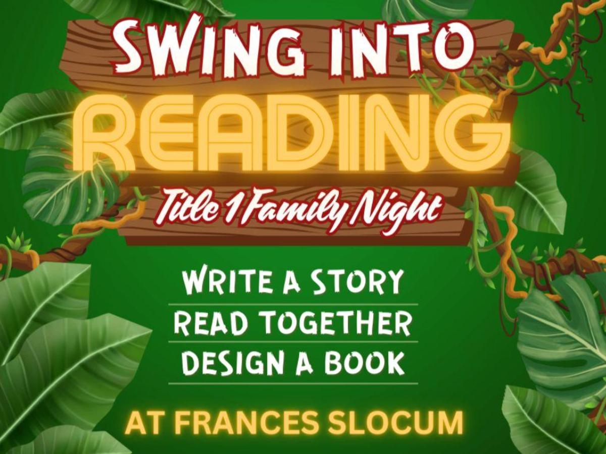 flier - Frances Slocum Elementary family night - September 2025