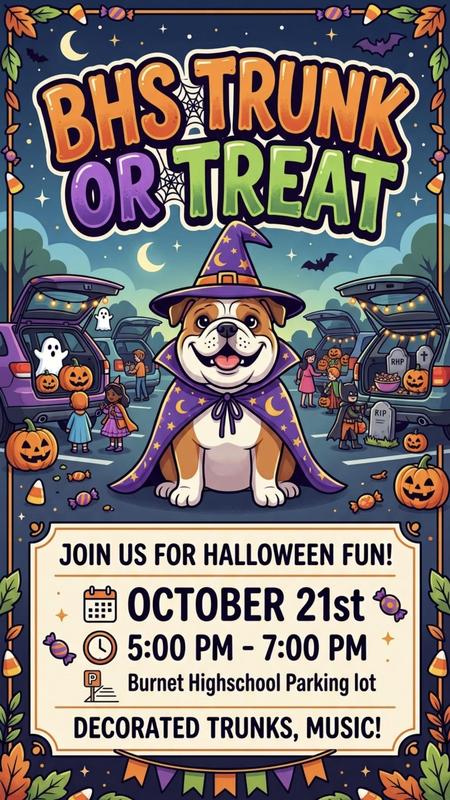 BHS Trunk OR Treat, on 10/21, 5pm - 7pm Featured Photo
