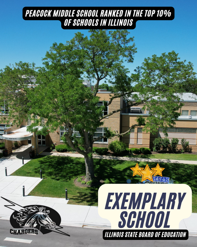 Peacock ISBE Exemplary Designation Photo