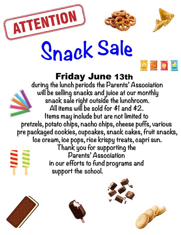 June Snack Sale