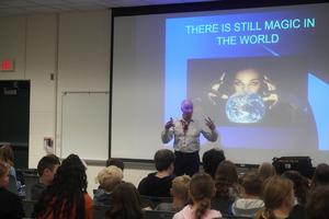 Author David Stricklen says writing is magic.