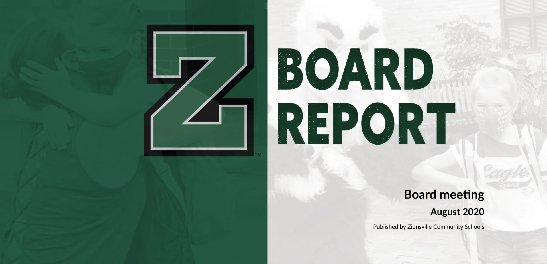 August Board Meeting Cover