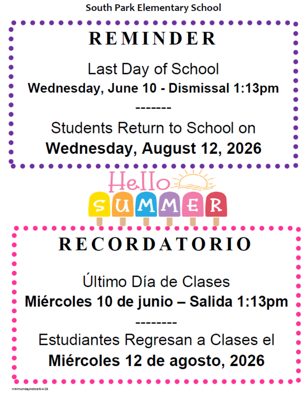 Last day of School