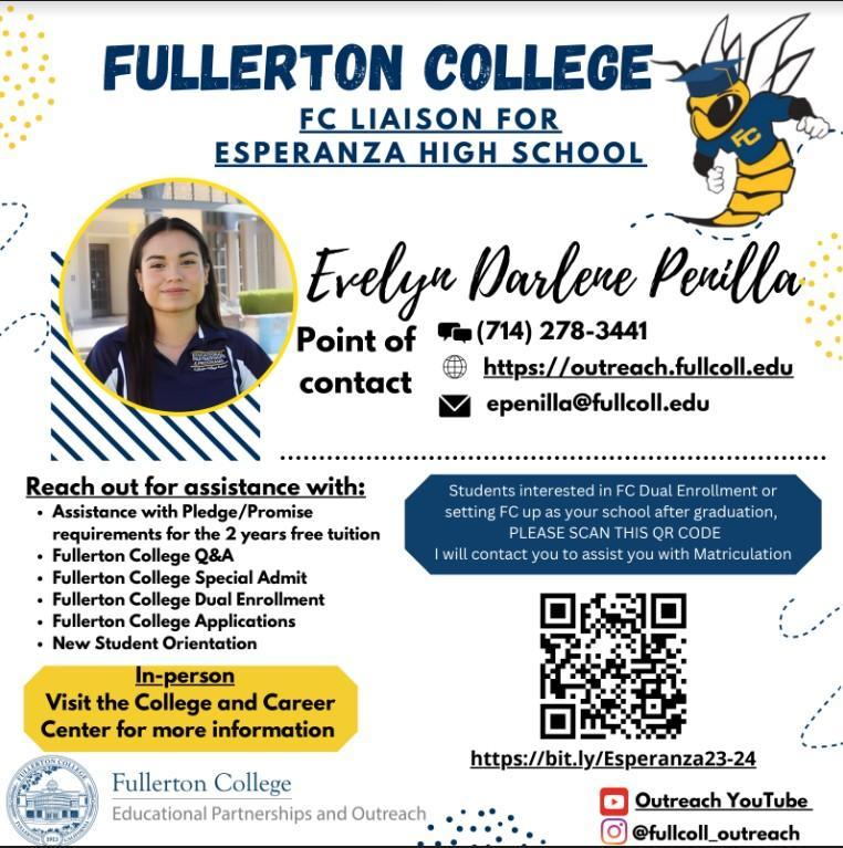 CollegeLink: Free College Courses – Counseling – Esperanza High School