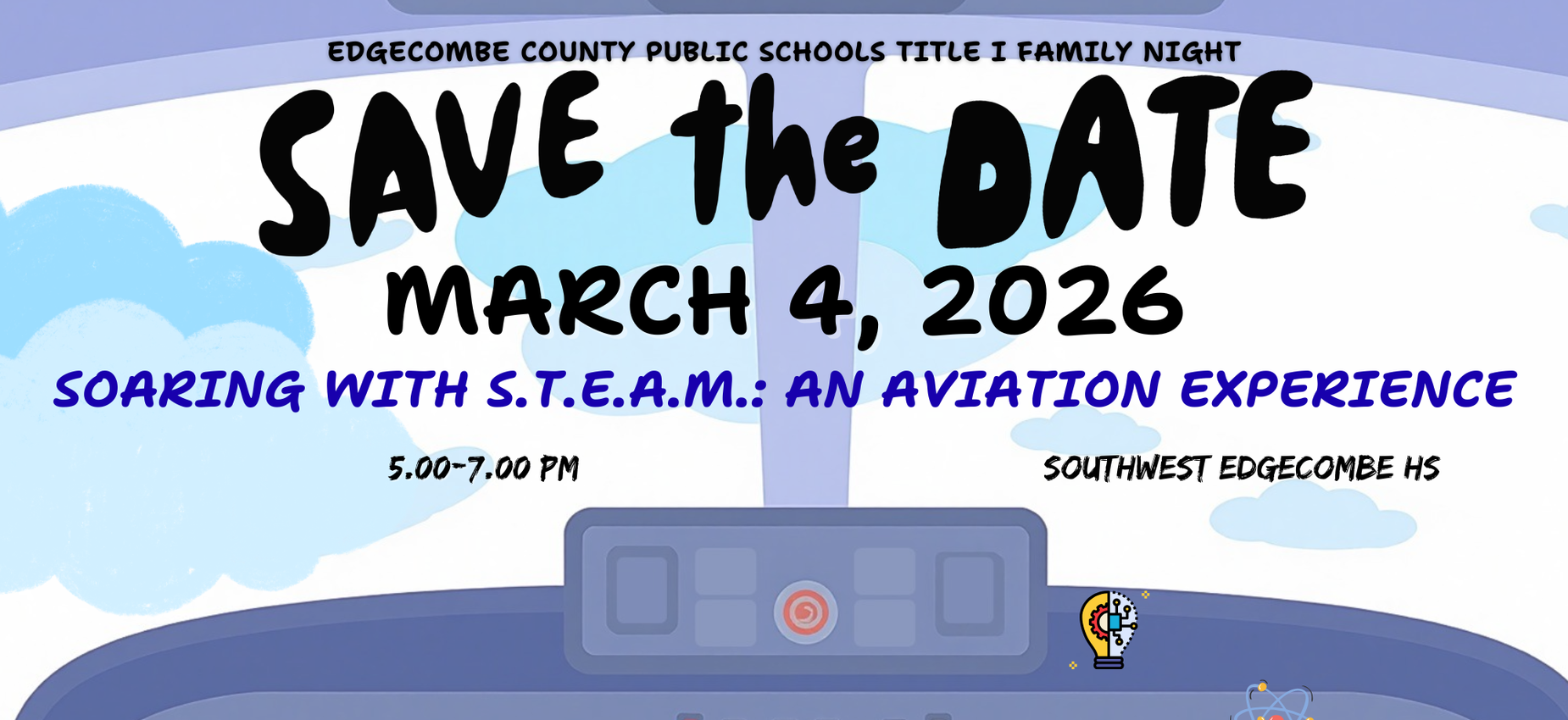 Save the date, march 4, 2027 for soaring steam night