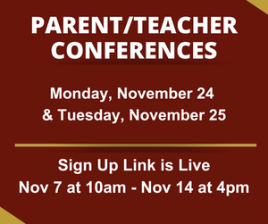Parent Teacher Conferences