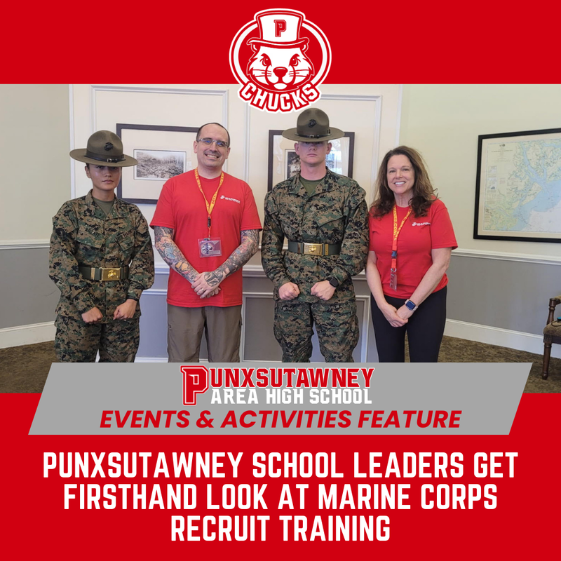 Punxsutawney School Leaders Get Firsthand Look at Marine Corps Recruit Training Featured Photo