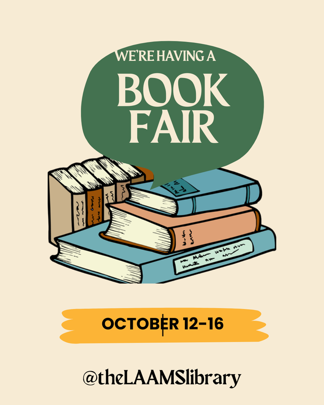 Book Fair Oct 12-16
