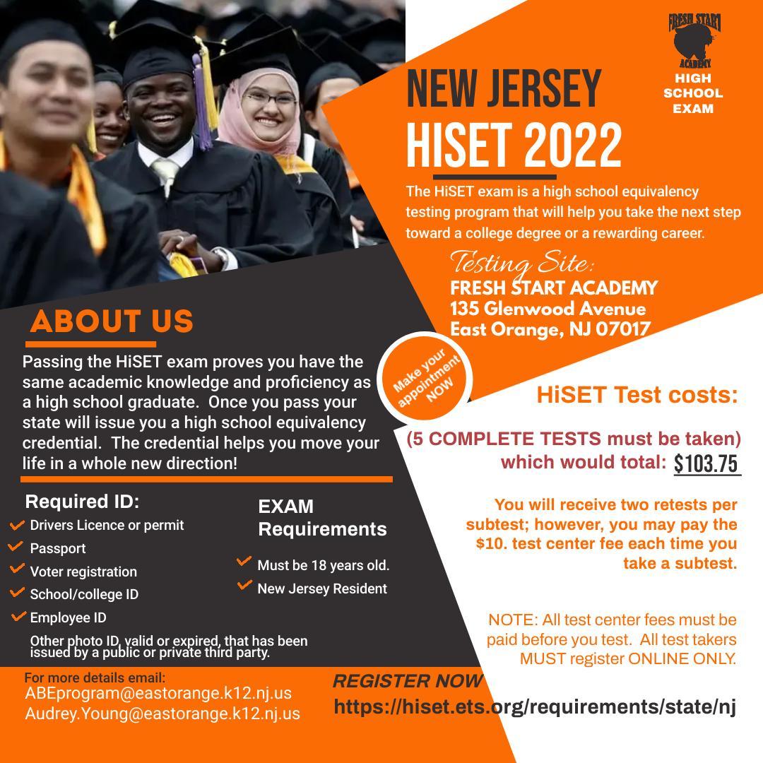 HiSET TESTING CENTER