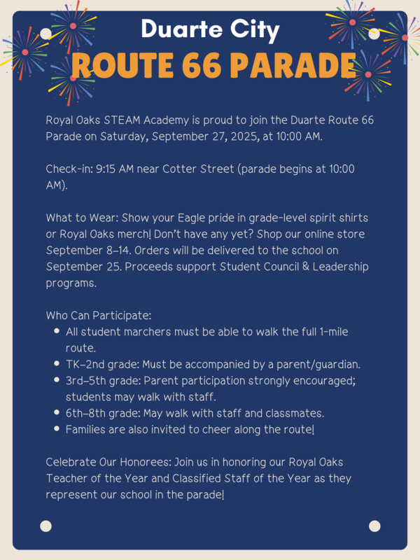 Join us for the Route 66 Parade
