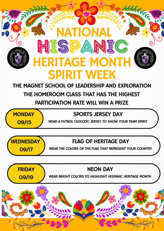 September Spirit Week