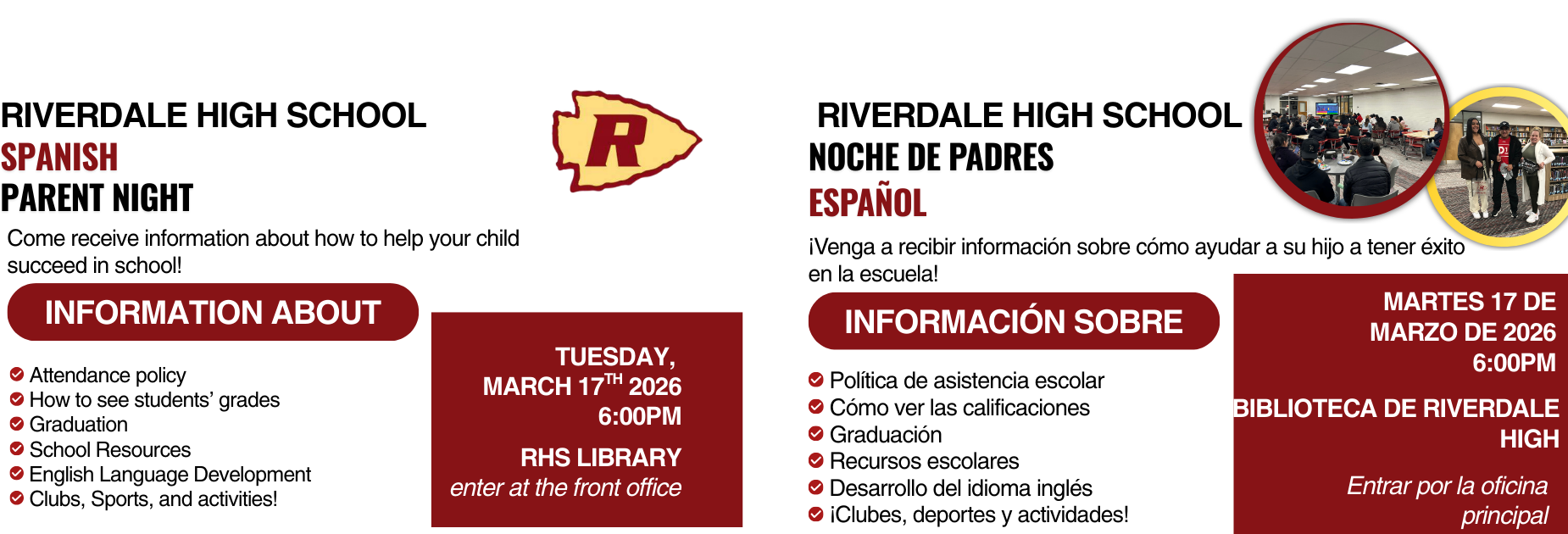 Spanish Parent Night