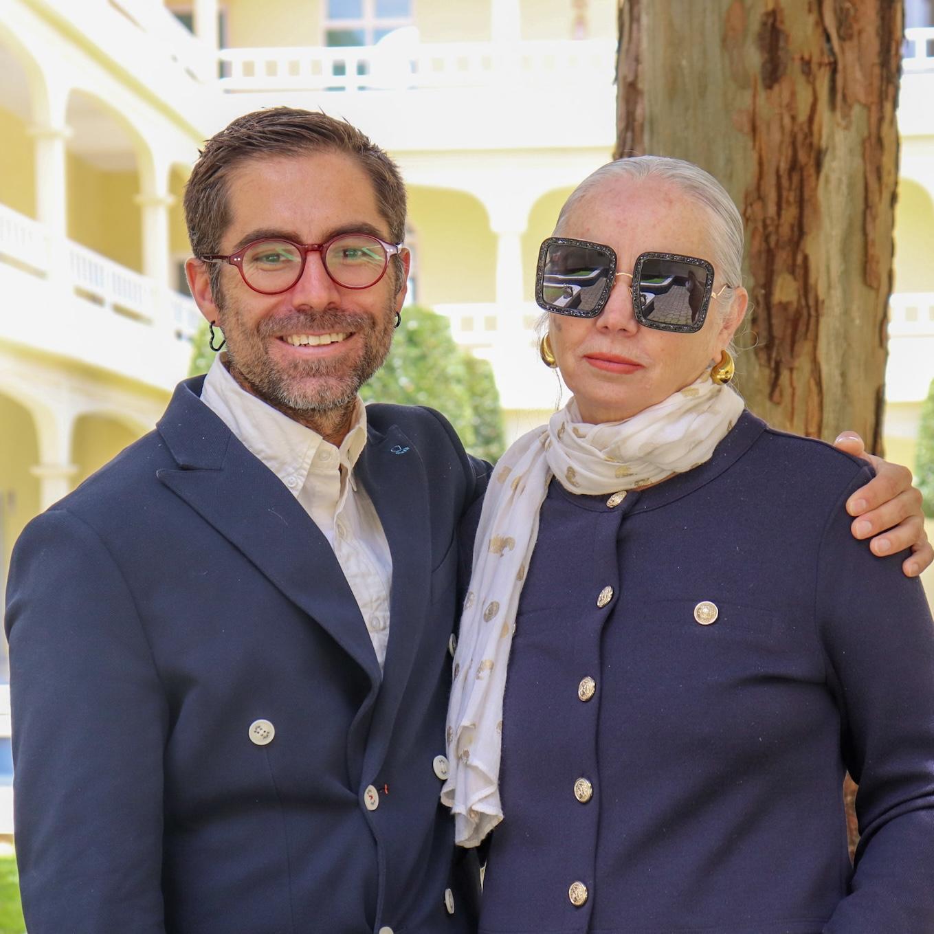 Foto de Miss Luly y Dr. Isidro