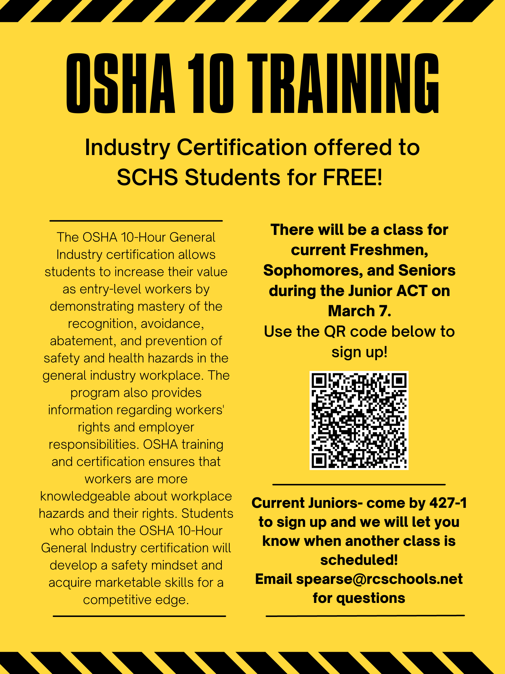 OSHA 10 Training Stewarts Creek High School