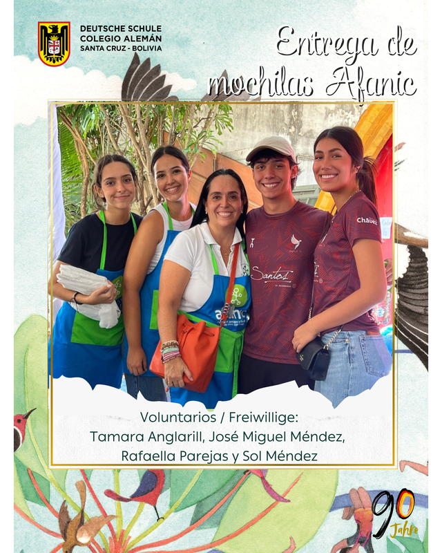 Entrega de mochilas de AFANIC Featured Photo