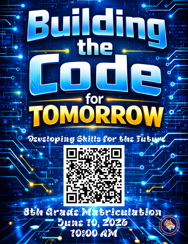 2026 Middle School QR Code Flyer