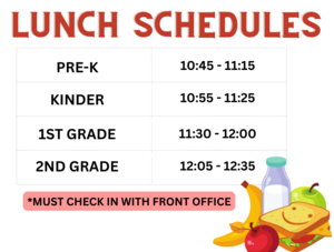 Lunch Schedules