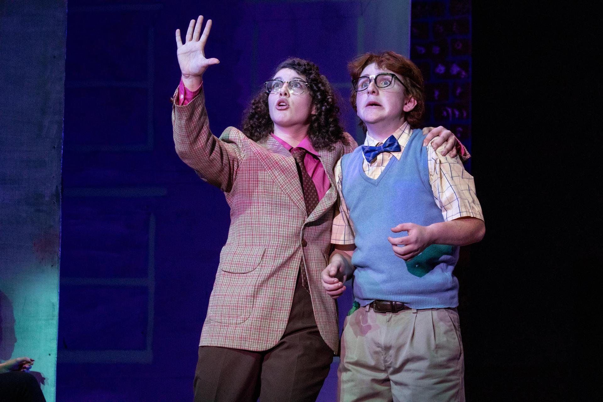 A scene from Little Shop of Horrors