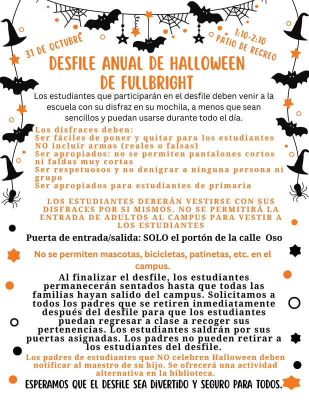 Desfile anual de Halloween de Fullbright Featured Photo
